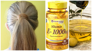 Маска для волос с витамином Е