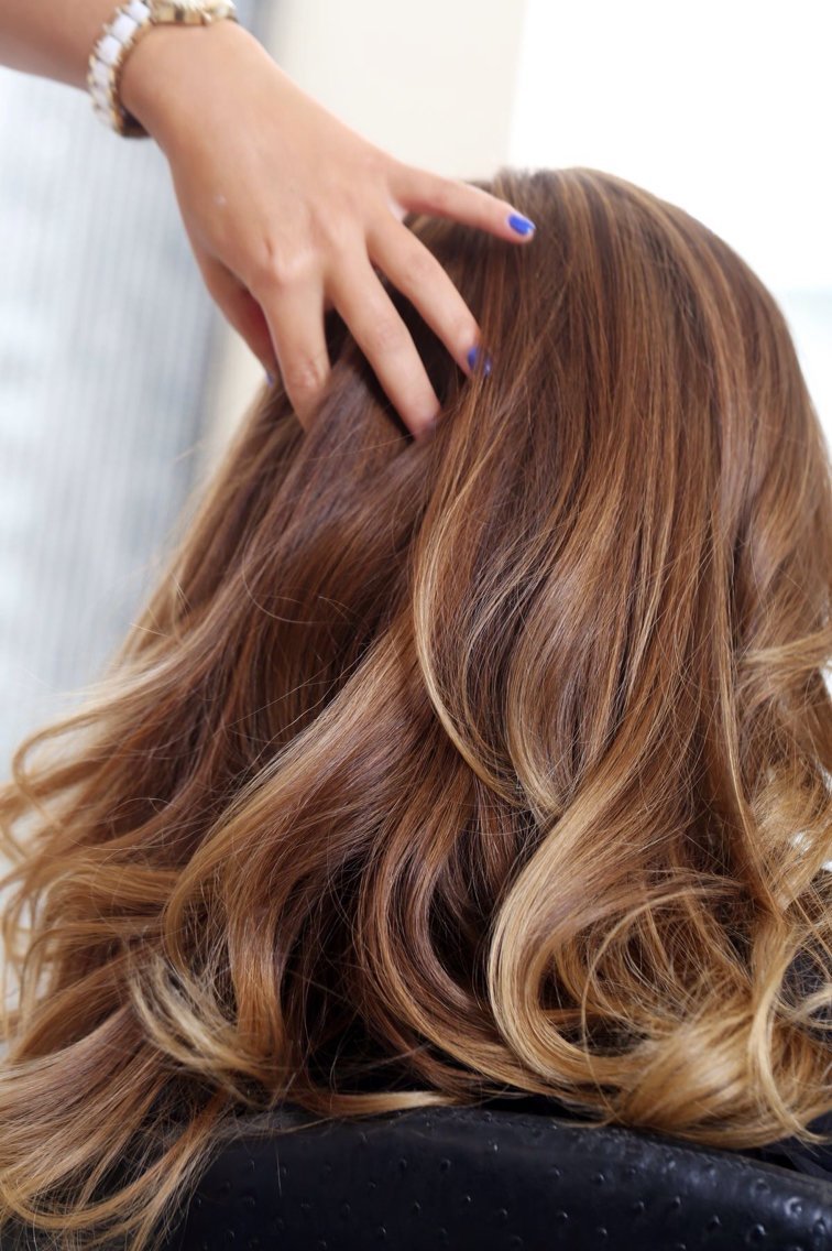 Мелирование волос ombre hair color