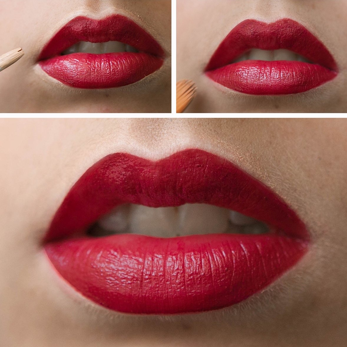 Guby. Накрашенные губы. Макияж губ. Красивый макияж губ. Губы накрашенные красной помадой.