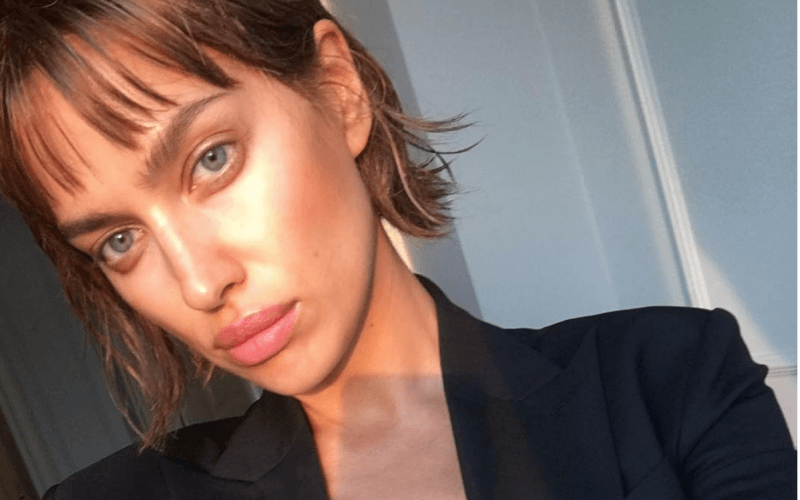 Ирина Шейк с новой прической
