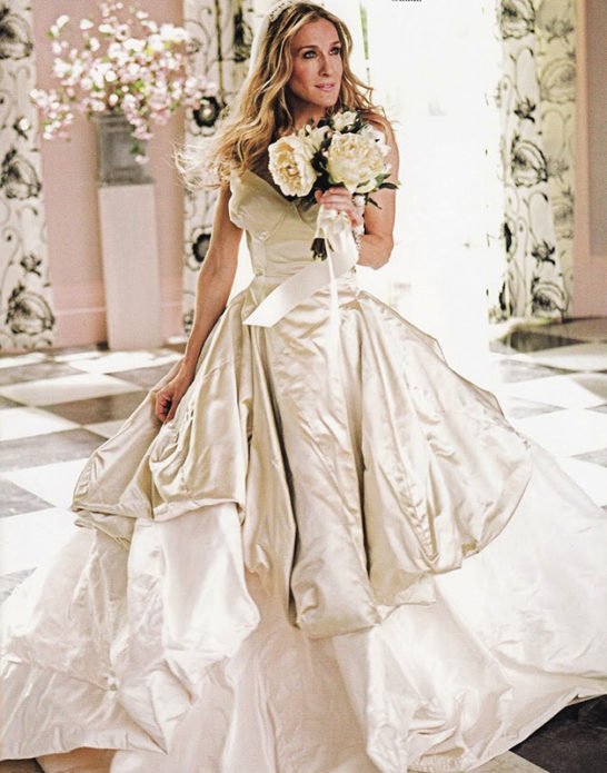 Сара Джессика Паркер в свадебном платье