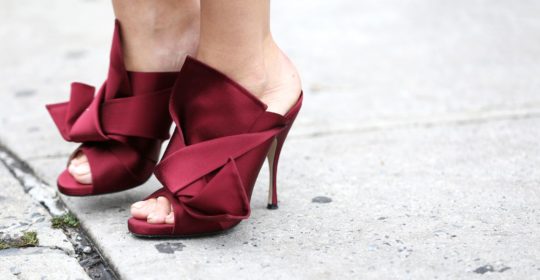 NY fashion week shoes