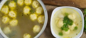 Куриный суп с клёцками — вкусный и питательный обед