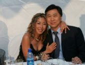 Анита Цой с мужем