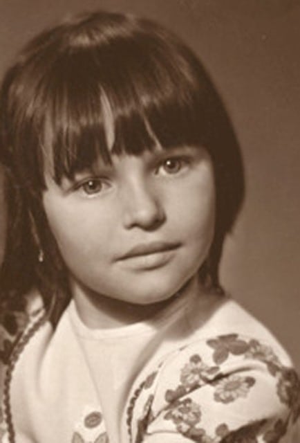 Анастасия Волочкова в детстве