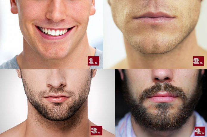 Этапы роста бороды