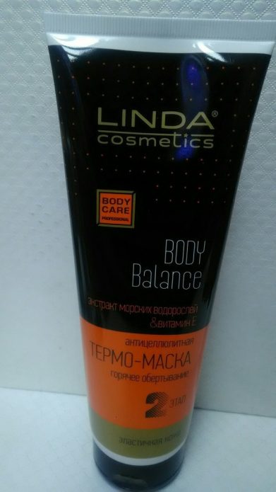 Антицеллюлитная термо-маска Body Balance от Linda Cosmetics